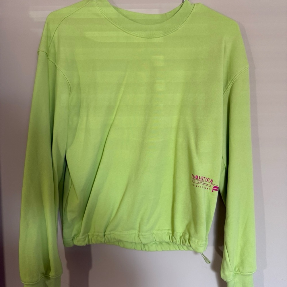 Fabletics Lime Green Women's Sweater